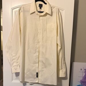 Jos. A. Bank Cream Dress Shirt